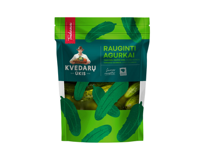 Rauginti agurkai LINKĖJIMAI IŠ KAIMO, 500 g