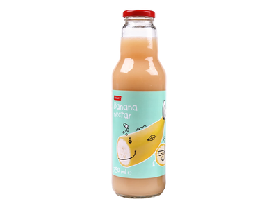 Bananų nektaras RIMI, 0,75 l