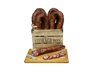 Šaltai rūkyta dešra  MOMBLAN, Kumpinė, a.r., ~800g