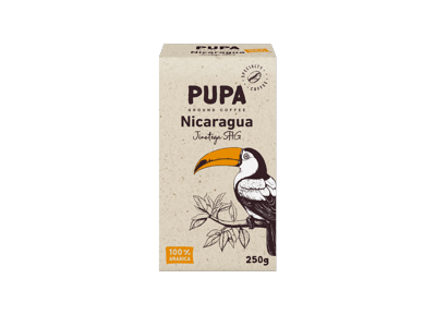 Malta rūšinė kava PUPA NICARAGUA JINOTEGA SHG, 250 g