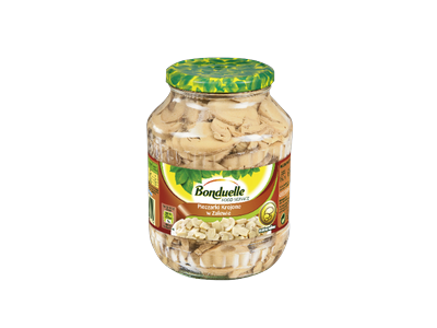 Pjaustyti pievagrybiai BONDUELLE, savo sultyse, 1,6kg/0,96kg