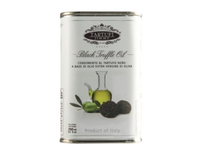 Ypač tyras alyvuogių aliejus TARTUFI JIMMY, su  juodaisias trumais, GOLD,250ml