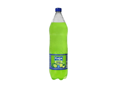 Gazuotas egzotinių vaisių skonio gaivusis gėrimas GAJA, 1.5 l