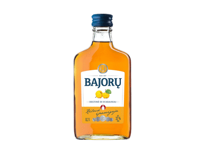 BAJORŲ degtinė ir svarainiai, 200 ml