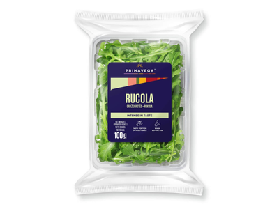 Rukola fasuota indeliuose PRIMAVEGA, 100 g
