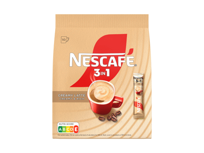 Tirpiosios kavos gėrimas NESCAFE CREAMY LATTE, 150 g