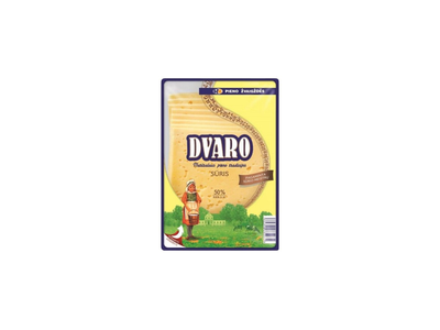 Fermentinis sūris DVARO, 50% r.s.m., raikytas, 150 g
