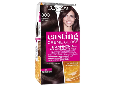 Casting Creme Gloss pusiau ilgalaikiai plaukų dažai be amoniako, 300