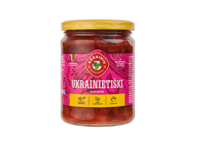 Ukrainietiški barščiai KĖDAINIŲ, be konservantų, 480 ml