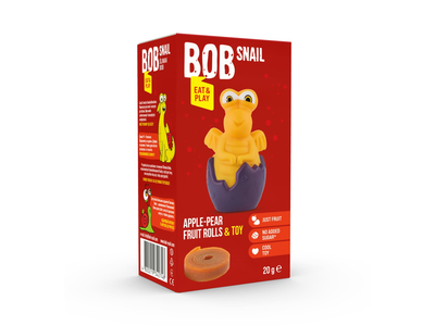 Sald.BOB SNAIL, ob.ir kriauš.sk.su žaislu,20g