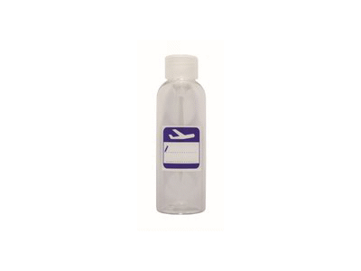 Tuščias užsukamas buteliukas, 100 ml, 1 vnt.