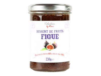 Figų vaisių desertas SELECTION BY RIMI, 230 g