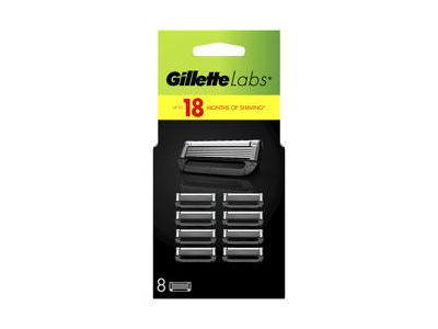 Skustuvo galvutės GILLETTE LABS, 8 vnt.