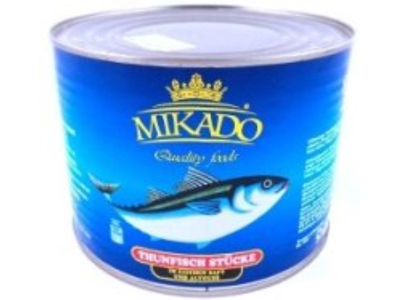 Tunų gabalai  savo sultyse MIKADO, 1880/1260 g