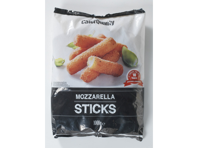Šaldytos mocarelos sūrio lazdelės CATER QUALITY,  1 kg