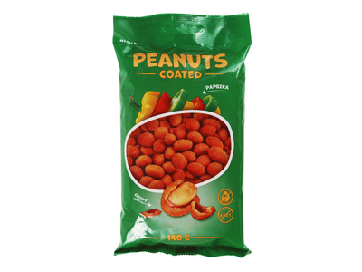Žemės riešutai luob. RIMI, paprikos sk. 140 g