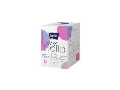 Menstruacinė taurelė BELLA, M dydis, 29 ml