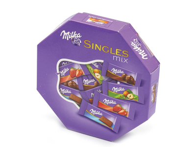 Šokoladas MILKA MIX SINGLE, 138 g