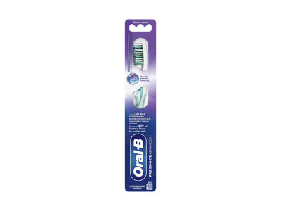 Dantų šepetėlis ORAL-B Pro-3DWhite Advanced, Whitening Clean, Medium, 1 vnt.