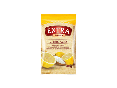 Citrinų rūgštis, EXTRA LINE, 40 g