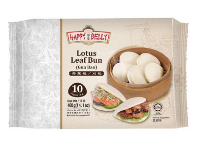 Šaldytos sumuštinių bandelės BAO HAPPY BELLY, 10 vnt., 400 g
