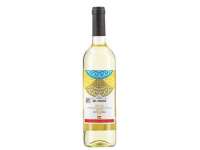 Baltasis, sausas vynas SOL VINEUS RIOJA VIURA 12,5%/0,75L