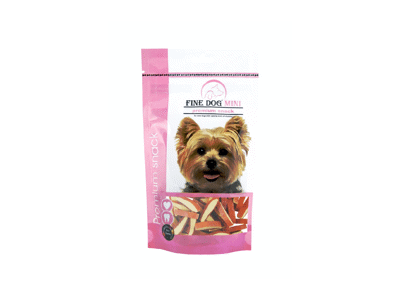 Šunų skanėstas FINE DOG MINI su jautiena, 80 g