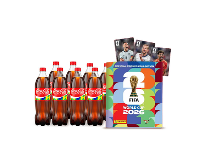 8x Gaivusis gėrimas COCA-COLA, 0,5l