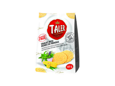 Traškučiai TALER su provanso žolelėmis be glitimo, 135 g