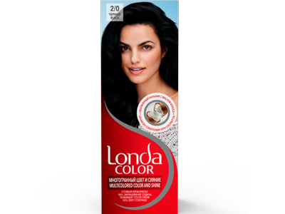 Plaukų dažai LONDA Black 2/0