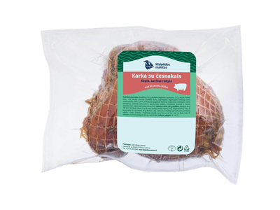 Kep.rūk. karka su č. KLAIPĖDOS MAISTAS, 1kg