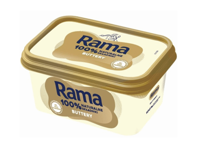 Margarinas RAMA, 59 % rieb., 400 g