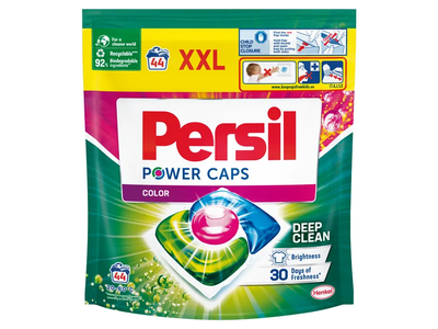 Skalbimo kapsulės PERSIL POWER CAPS Color, 44 vnt