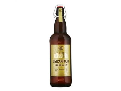 Šviesusis BISTRAMPOLIO DVARO alus, 5 %, 1 l