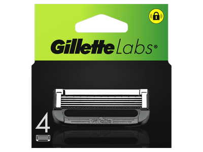 Skutimosi galvutės GILLETTE LABS, 4 vnt