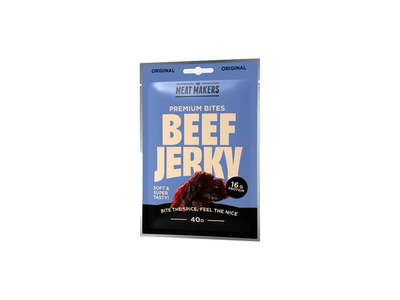 Beef Jerky Bites Original Vytinta jautiena 40 g