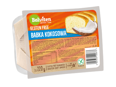 Kokosinis keksas BALVITEN be glitimo, 220 g