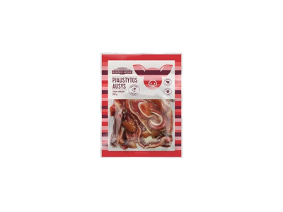 Rūkytos ausys ROKIŠKIO MĖSINĖ, pjaustytos, virtos, 200 g