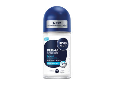 NIVEA MEN rutulinis antiperspirantas Derma Control Defend vyrams 50 ml