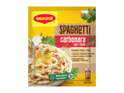 Makaronų ruošinys MAGGI CARBONARA, 30 g