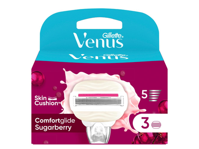 Skustuvo galvutės VENUS Sugarberry, 3vnt.