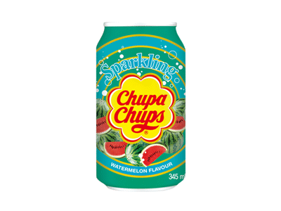 Gaivusis gėrimas CHUPA CHUPS, arbūzų skonio, 345 ml