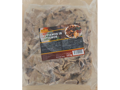 Šaldytas vištienos ir jautienos kebabas, keptas, pjaustytas, 1,5 kg