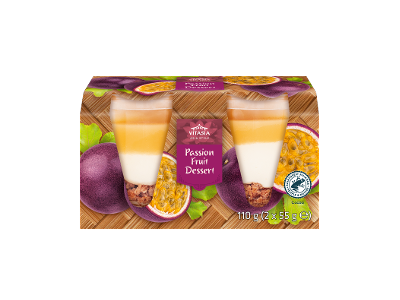 VITASIA Desertas Tiramisu su pasiflorais ir mangu