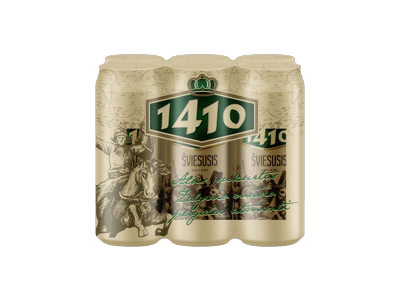Šviesusis alus 1410, 3000 ml