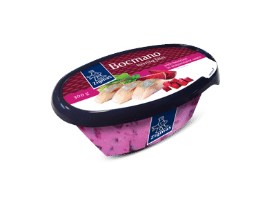 BOCMANO silkių filė ZIGMAS su burokėliais, 300 g