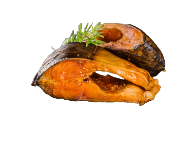 Karštai rūkyti paprastųjų karpių kepsneliai, 1 kg