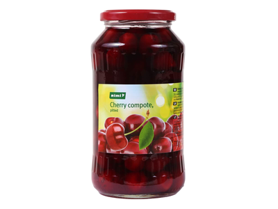Vyšnių kompotas be kauliukų RIMI, 720 g
