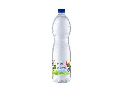 Negazuotas gaivusis obuolių skonio gėrimas NORVIL 1,5l