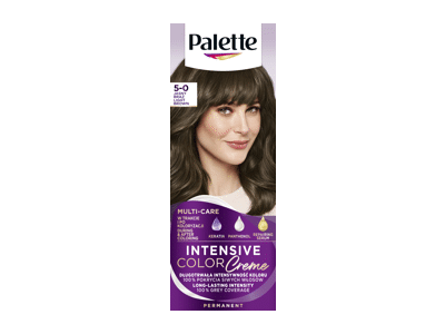 Dažom. plaukų kremas PALETTE INTENSIVE COLOR CREME, Nr. 5-0, 1 vnt.